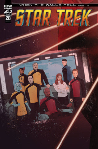 Star Trek #28 Cover  C Variant RI (10) (Bartok) 1:10