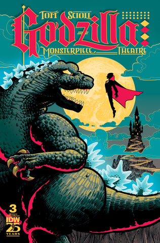 Godzilla's Monsterpiece Theatre #3 Cover C Variant RI (10) (J. Gonzo) 1:10