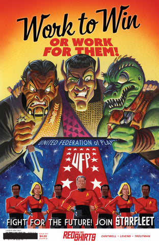Star Trek: Red Shirts #4 B (Price Federation Recruitment)