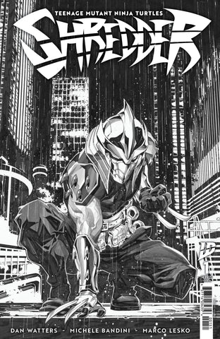 Teenage Mutant Ninja Turtles: Shredder #1 F  (Ngu B&W) 1:25