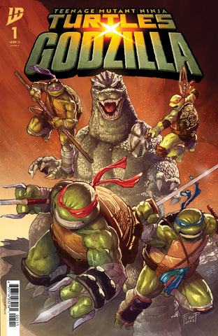 Teenage Mutant Ninja Turtles x Godzilla #1 A (Pe)