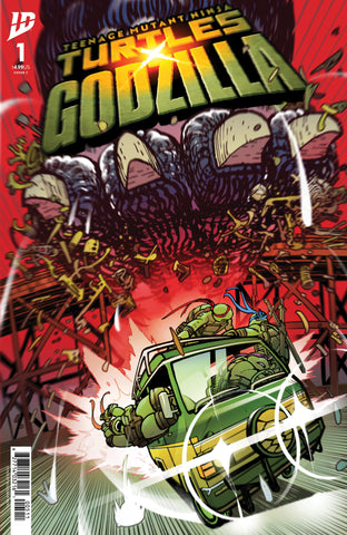 Teenage Mutant Ninja Turtles x Godzilla #1 C (Rivas)