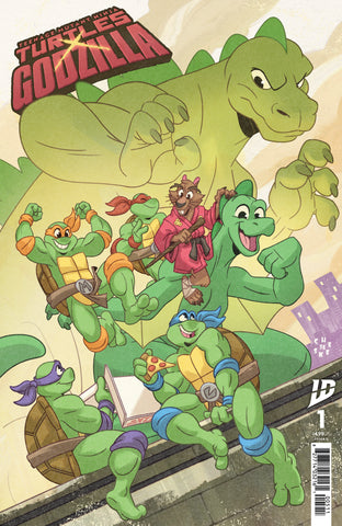 Teenage Mutant Ninja Turtles x Godzilla #1 D (Galloway)