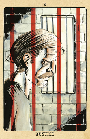 Minor Arcana #10 D 1:10 INCV Tarot Card Variant (Full Art  Lemire) 1:10