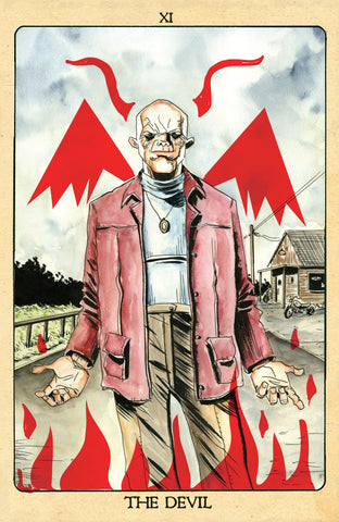 Minor Arcana #11 C 1:10 INCV Tarot Card Variant (Full Art  Lemire) 1:10