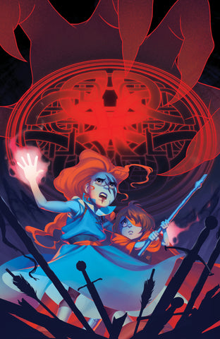 Last Witch: Blood & Betrayal #5 D Unlimited Variant (Full Art  Glass)