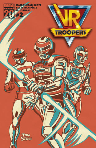 VR Troopers #2 H FOC Reveal Variant (Dressed  Scioli)