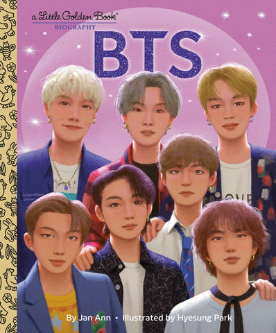 BTS: A Little Golden Book Biography HARDCOVER