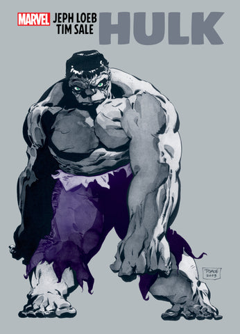 JEPH LOEB & TIM SALE: HULK GALLERY EDITION HARDCOVER