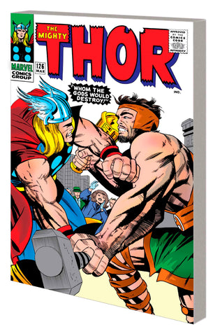 MIGHTY MARVEL MASTERWORKS: THE MIGHTY THOR VOL. 4 - WHEN MEET THE IMMORTALS ORIGINAL COVER [DM ONLY] TRADE PAPERBACK