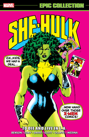 SHE-HULK EPIC COLLECTION: TO DIE AND LIVE IN L.A. TRADE PAPERBACK