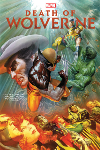 DEATH OF WOLVERINE OMNIBUS ALEX ROSS COVER HARDCOVER