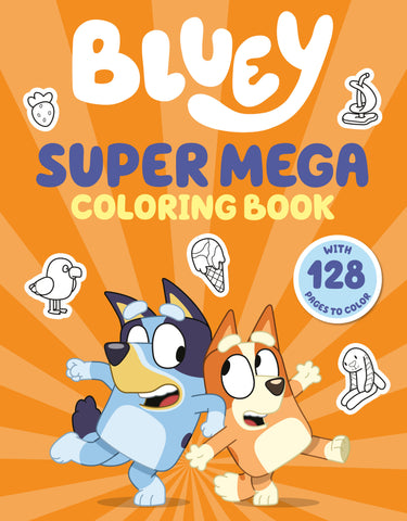 Bluey: Super Mega Coloring Book TRADE PAPERBACK