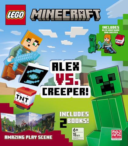 Alex vs. Creeper (LEGO Minecraft) BOOK & TOY
