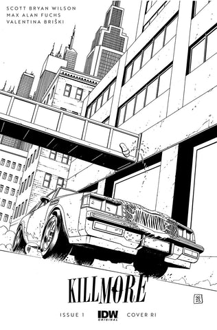 Kill More #1 Variant C (Sudzuka B&W) 1:10