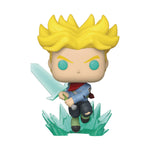 POP ANIMATION DBS SS TRUNKS W/ SPIRIT SWORD VINYL FIG