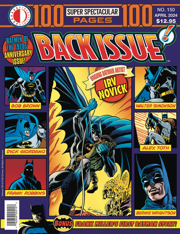BACK ISSUE #150 (C: 0-1-1)