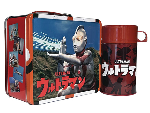 TIN TITANS ULTRAMAN PX LUNCH BOX W/BEVERAGE CONTAINER (C: 1-