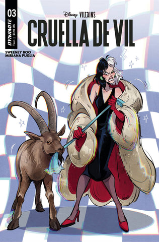 DISNEY VILLAINS CRUELLA DE VIL #3 CVR C LUSKY (C: 1-0-0)