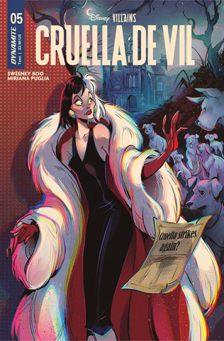 DISNEY VILLAINS CRUELLA DE VIL #5 CVR C LUSKY (C: 1-0-0)