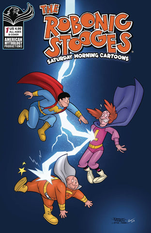 ROBONIC STOOGES SATURDAY MORNING CARTOONS #1 CVR B FRIDOLFS