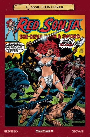 RED SONJA 2023 #11 CVR G 10 COPY INCV THORNE ICON