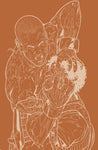 BRZRKR FALLEN EMPIRE PEN & INK #1 CVR B SPOT UV VAR ISAACS (