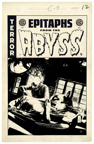 EC EPITAPHS FROM THE ABYSS #1 (OF 5) CVR G 20 COPY INCV BW SORRENTINO