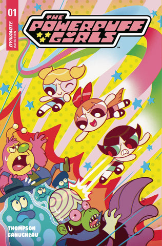 POWERPUFF GIRLS #1 CVR N 20 COPY INCV GANUCHEAU FOIL