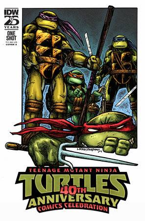 TMNT 40TH ANNIVERSARY CELEBRATION #1 CVR A LAIRD & EASTMAN