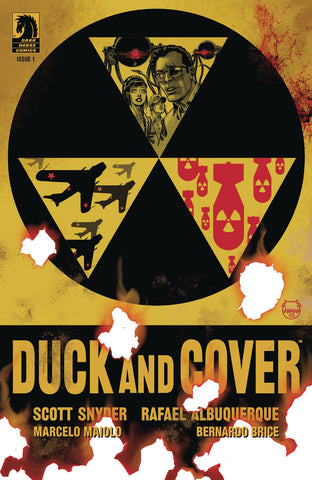 DUCK & COVER #1 CVR D 20 COPY JOHNSON