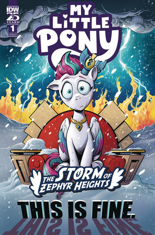 MY LITTLE PONY STORM OF ZEPHYR HEIGHTS #1 CVR B PRICE