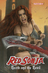 RED SONJA DEATH AND THE DEVIL #1 CVR L 10 COPY INCV CELINA FOIL CVR