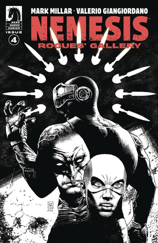 NEMESIS ROGUES GALLERY #4 CVR B B&W