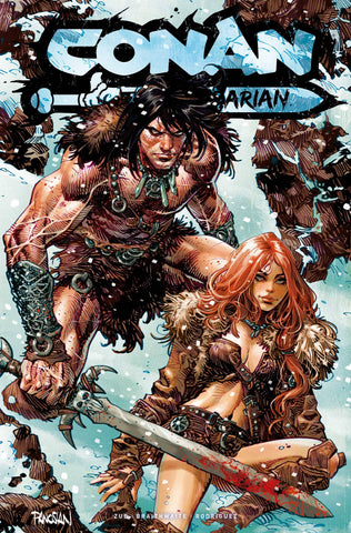 CONAN BARBARIAN #13 SDCC EXC FOIL PANOSIAN (MR)