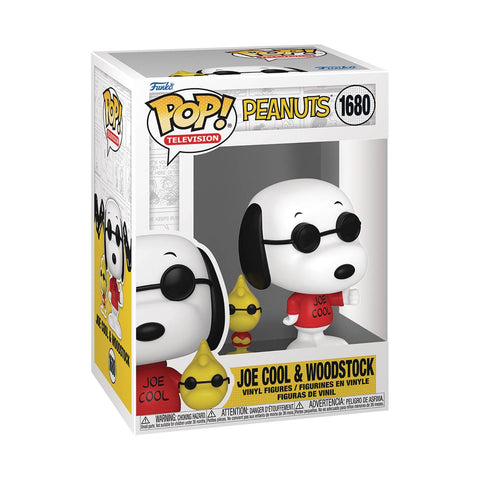 POP & BUDDY PEANUTS S7 JOE COOL W WOODSTOCK FIG (C: 1-1-2)