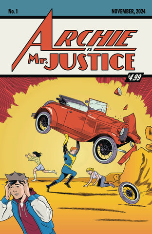 ARCHIE IS MR JUSTICE #1 (OF 4) CVR C MATT TALBOT