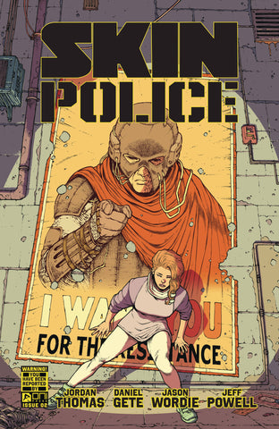 SKIN POLICE #2 (OF 4) CVR A GETE & WORDIE (MR)