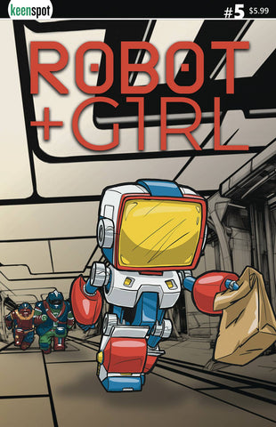 ROBOT + GIRL #5 CVR A MIKE WHITE