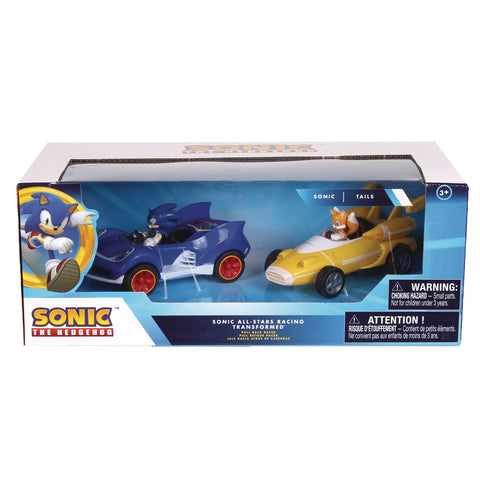 SONIC & TAILS PULL BACK WB 2PK SART