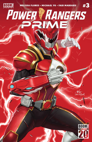 POWER RANGERS PRIME #3 CVR C ANNIVERSARY VAR LEE (C: 1-0-0)