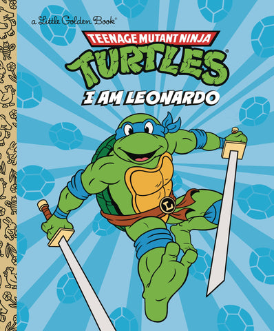 TMNT I AM LEONARDO LITTLE GOLDEN BOOK HC (C: 1-1-2)