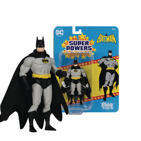 DC DIRECT SUPERPOWERS BATMAN BLACK & GREY 5IN AF