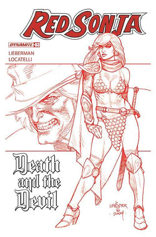 RED SONJA DEATH AND THE DEVIL #3 CVR L 7 COPY FOC INCV LINSNER