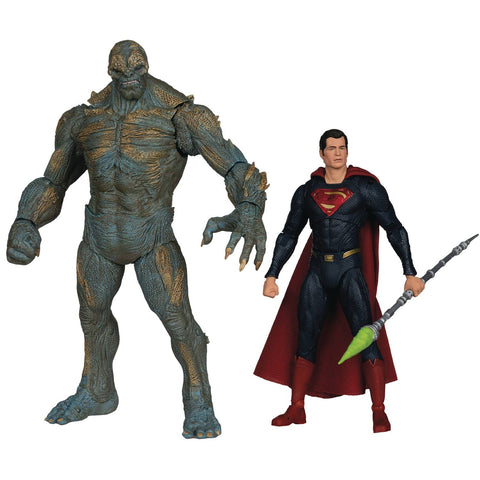 DC MULTIVERSE BVS 7IN DOOMSDAY V SUPERMAN MEGAFIG AF 2PK