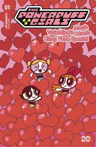 POWERPUFF GIRLS VALENTINES KISSY FACE SP #1 CVR C GANUCHEAU