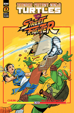 TMNT VS STREET FIGHTER #3 (OF 5) CVR C REILLY