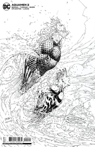 AQUAMEN #2 CVR C JIM LEE  CARD STOCK VAR