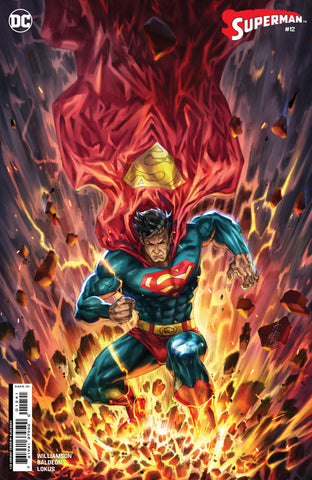 SUPERMAN #12 CVR E INC 1:25 ALAN QUAH CARD STOCK VAR