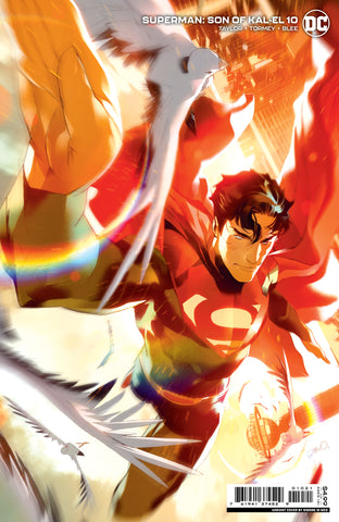 SUPERMAN SON OF KAL-EL #10 CVR B SIMONE DI MEO CARD STOCK VAR